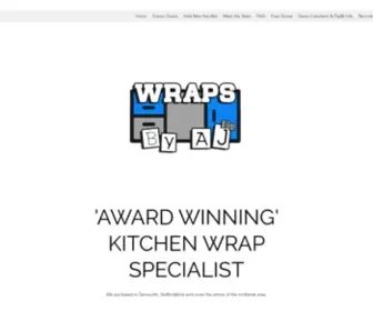 Wrapsbyaj.com(Wrapsbyaj) Screenshot