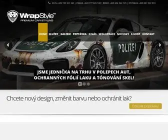 Wrapstyle.cz(Polepy aut) Screenshot
