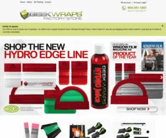 Wraptools.com(Geek Wraps Factory Store) Screenshot