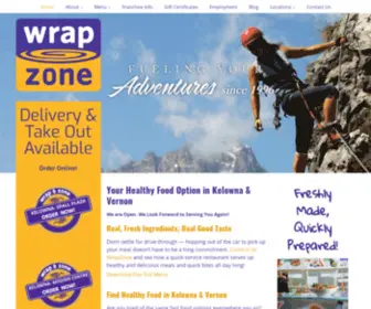 Wrapzone.com(Healthy Food) Screenshot