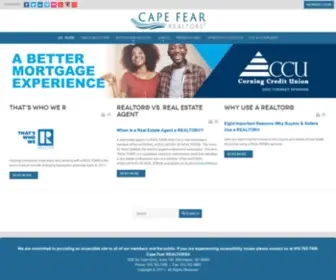 Wrar.com(Cape Fear REALTORS® is a non) Screenshot