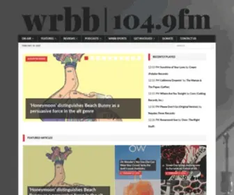 WRBbradio.org(We Dare You To Listen) Screenshot