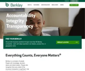 Wrberkley.com(W. R. Berkley) Screenshot