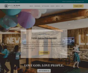 WRCCC.com(West Ridge Christian Community Church) Screenshot