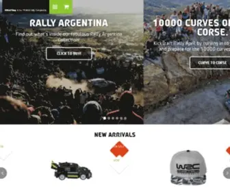 WRCclothing.com(FIA WRC OFFICIAL SHOP) Screenshot