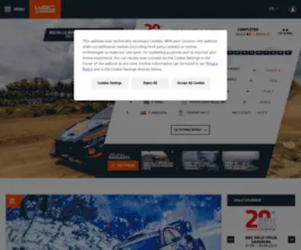WRC.com(FIA World Rally Championship official) Screenshot