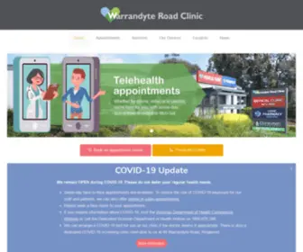 WRclinic.com.au(Ringwood's most trusted medical clinic) Screenshot