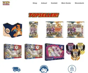 WRD-Trading-Cards.de(Pokemon Karten günstig kaufen) Screenshot