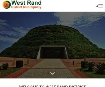 WRDM.gov.za(West Rand District Municipality) Screenshot