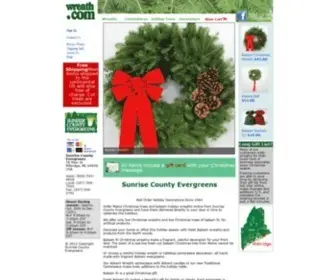 Wreath.com(Christmas Wreaths and Christmas Trees) Screenshot