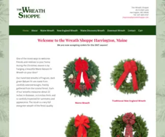 Wreathshoppe.com(Wreath Shoppe) Screenshot