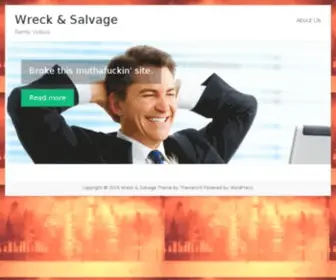 Wreckandsalvage.com(Reordering Reality) Screenshot
