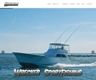 Wreckersportfishing.com(Wrecker Sport Fishing) Screenshot