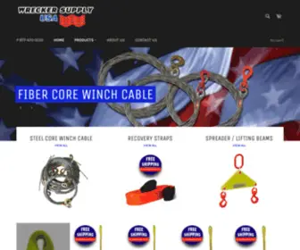 Wreckersupplyusa.com(Wrecker Supply (WiscoLift)) Screenshot