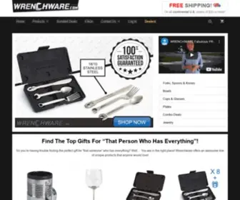 Wrenchware.com(USA Mechanic Cutlery Set) Screenshot