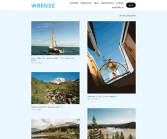 Wrenee.com(Wrenee is a photographer and blog) Screenshot