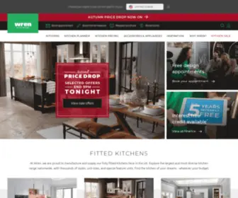 Wrenliving.com(All showrooms now open. Our Great British Kitchen Sale) Screenshot