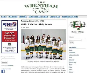 Wrenthamtimes.com(Wrenthan News) Screenshot