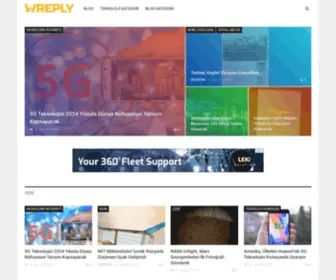 Wreply.com(Güncel Teknoloji Haberleri) Screenshot