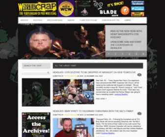 Wrestlecrap.com(The Very Worst of Pro Wrestling) Screenshot