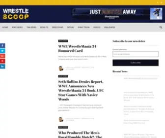 Wrestlescoop.com(WWE News) Screenshot