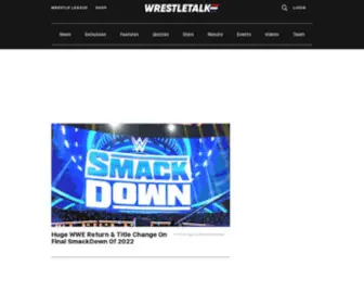 Wrestletalk.com(Wrestletalk) Screenshot