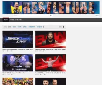 Wrestletube.net(Tubesports Fight Network) Screenshot