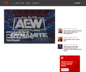 Wrestleview.com(WWE News) Screenshot