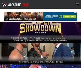 Wrestling-Edge.com(WWE news) Screenshot