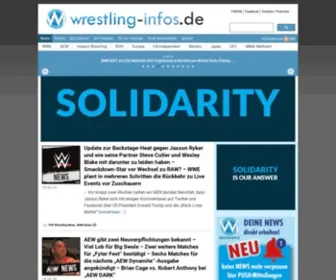 Wrestling-Infos.de(Wrestling News) Screenshot