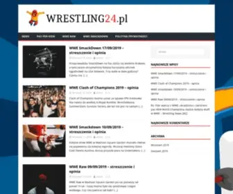 Wrestling24.pl(WWE, NXT, AEW) Screenshot