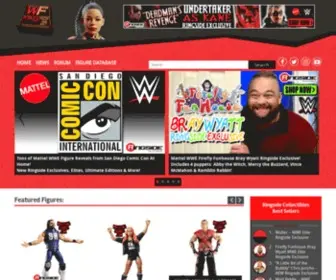 Wrestlingfigs.com(WWE figures) Screenshot
