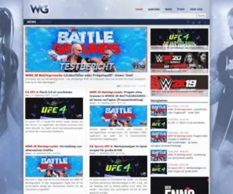 Wrestlinggames.de(Wrestlinggames) Screenshot