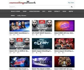 Wrestlingnetwork.in(Serveur Dedibox en maintenance) Screenshot