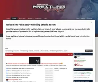 Wrestlingsmarks.com(The Wrestling Forums) Screenshot