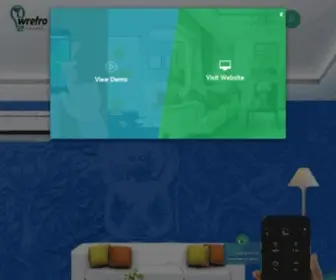Wretro.com(Wretro Home Automation Solutions) Screenshot