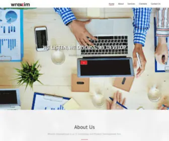 Wreximtech.com(Wrexim Technologies) Screenshot
