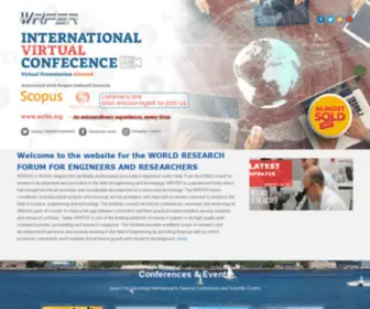 Wrfer.org(International Conference) Screenshot