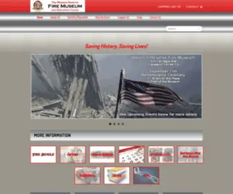 WRFMC.com(Western Reserve Fire Museum) Screenshot