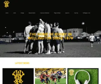 Wrfu.co.nz(Wellington Rugby Football Union) Screenshot