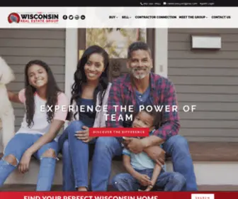 WRGpros.com(The Wisconsin Real Estate Group) Screenshot