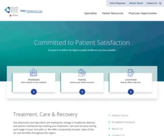 WRhpi.org(Western Reserve Hospital Physicians) Screenshot