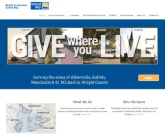 Wrightcountyareaunitedway.org(Wrightcountyareaunitedway) Screenshot