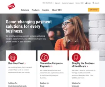 Wrightexpress.com(WEX Inc) Screenshot