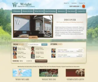 Wrightfuneralservices.net(Wrightfuneralservices) Screenshot