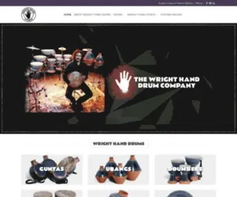 Wrighthanddrums.com(Wright Hand Drums) Screenshot