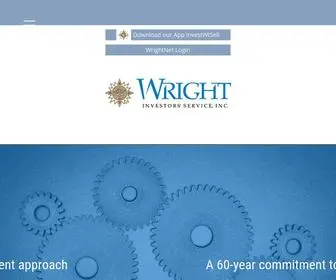 Wrightinvestorsservice.com(Wright Investors' Service) Screenshot