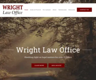 Wrightlaw.ca(Divorce Lawyer Calgary) Screenshot