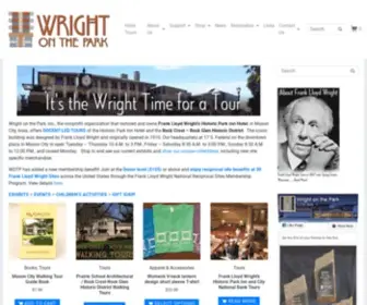 Wrightonthepark.org(THE HISTORIC PARK INN HOTEL & CITY NATIONAL BANK) Screenshot