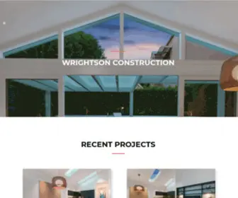 Wrightsonconstruction.co.nz(Wrightson Construction are a residential construction company which specialises in new builds) Screenshot